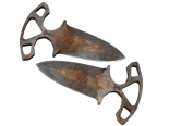 ★ Shadow Daggers | Rust Coat (Battle-Scarred)